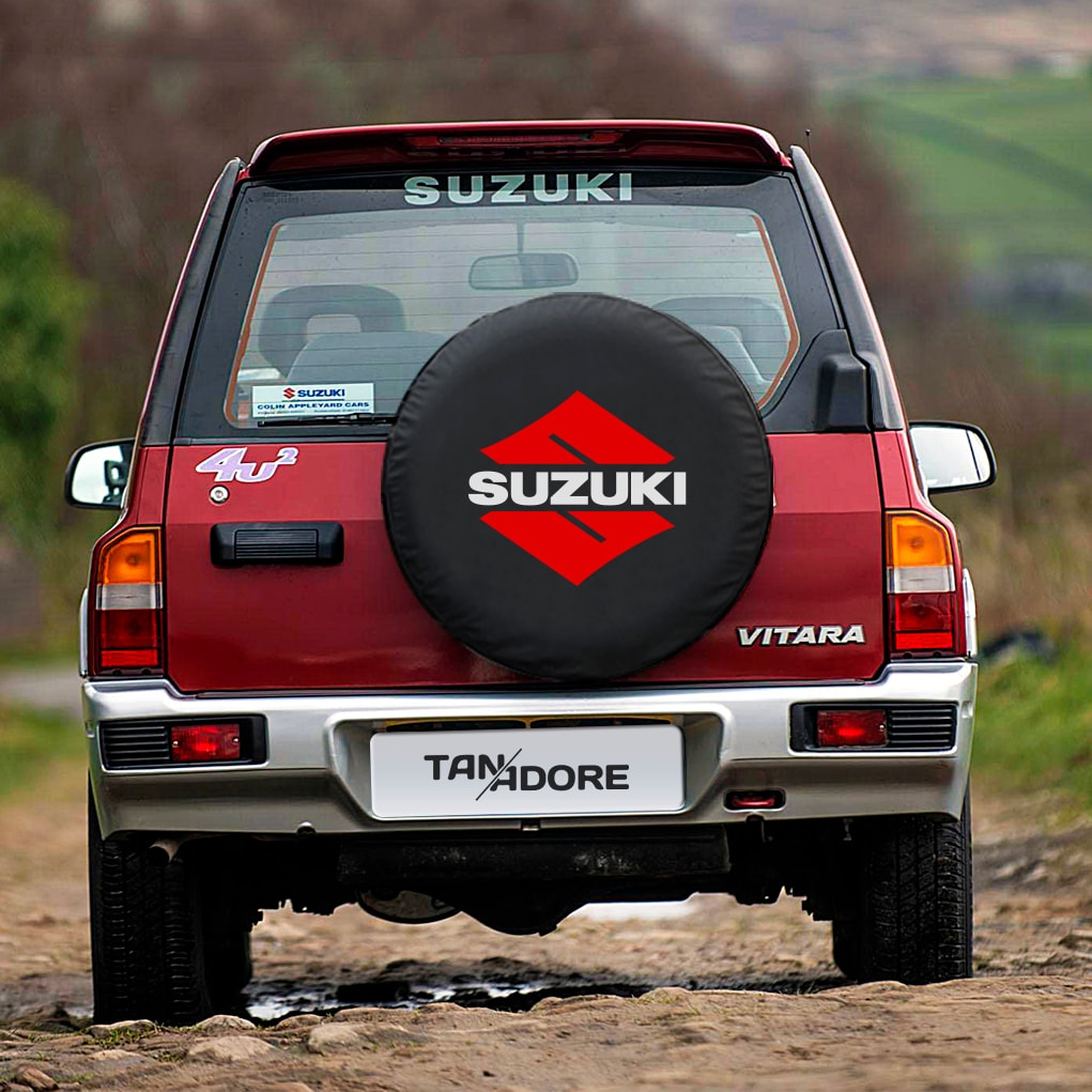 Suzuki Logo Spare Wheel Tire Cover